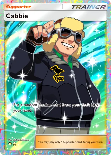 Cabbie card image