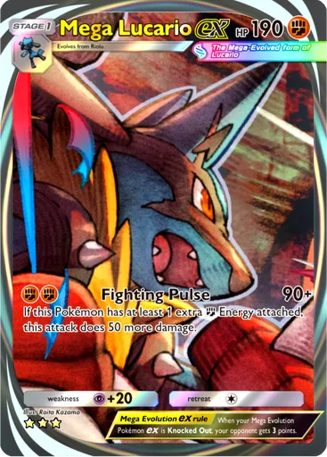Mega Lucario ex card image