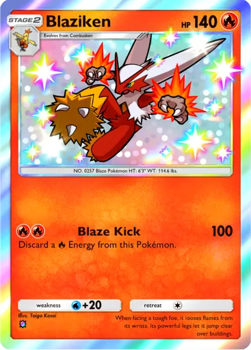 Blaziken card image