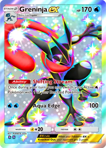 Greninja ex card image