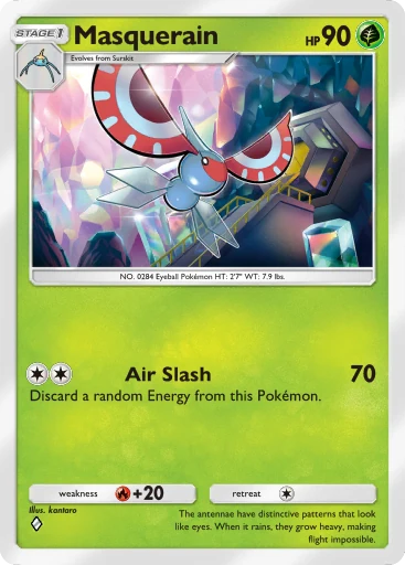 Masquerain card image