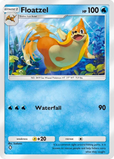 Floatzel card image