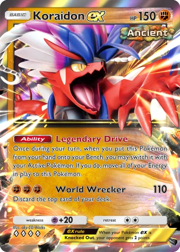 Koraidon ex card image