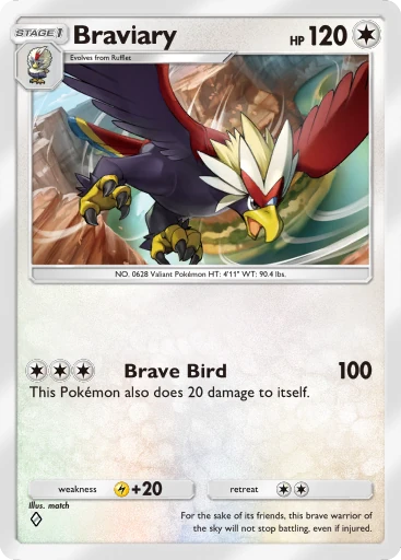 Braviary card image