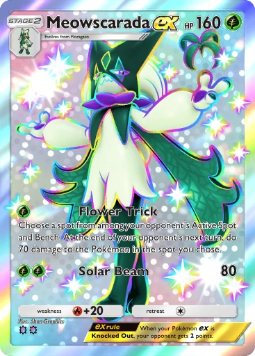 Meowscarada ex card image