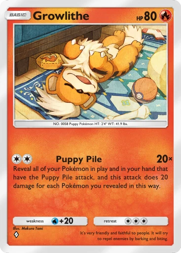 Growlithe card image