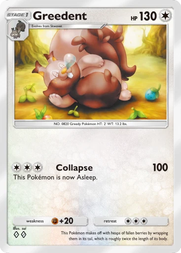 Greedent card image