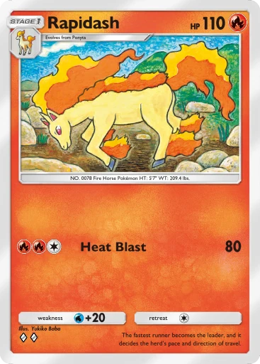 Rapidash card image