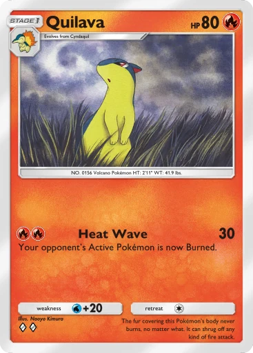 Quilava card image