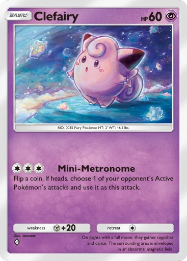 Clefairy card image