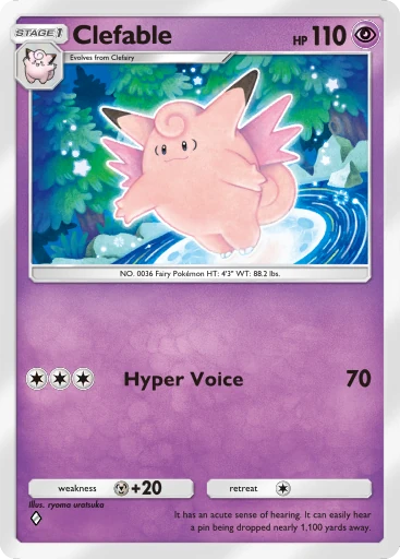Clefable card image