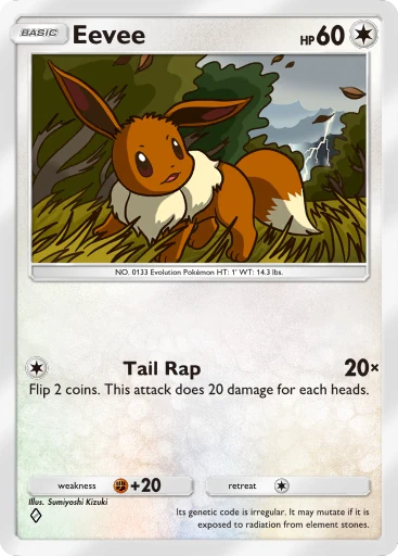 Eevee card image