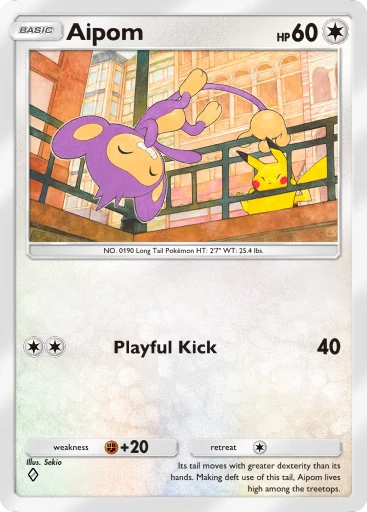 Aipom card image