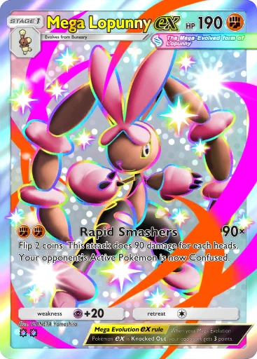 Mega Lopunny ex card image
