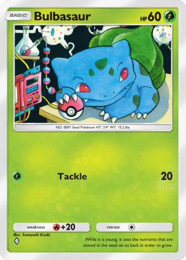 Bulbasaur card image
