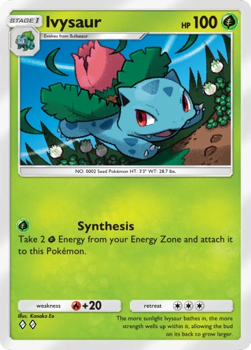 Ivysaur card image