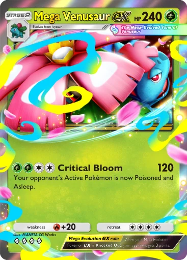 Mega Venusaur ex card image