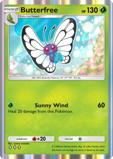 Butterfree card image