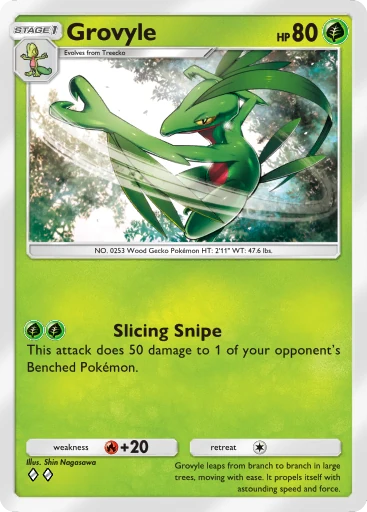 Grovyle card image