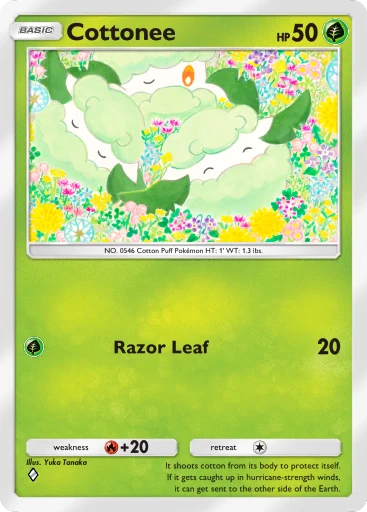 Cottonee card image