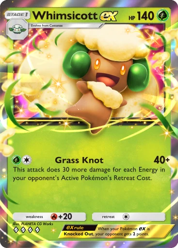 Whimsicott ex card image