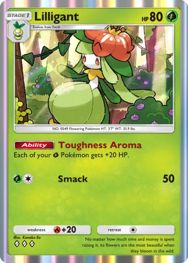 Lilligant card image
