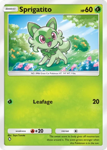 Sprigatito card image
