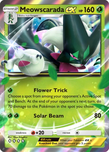 Meowscarada ex card image