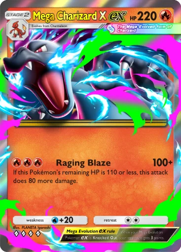 Mega Charizard X ex card image