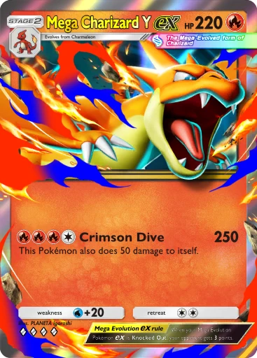 Mega Charizard Y ex card image