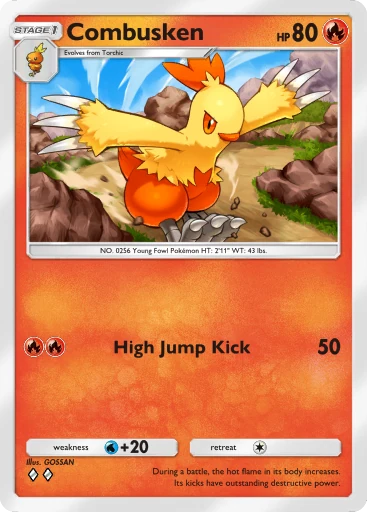 Combusken card image