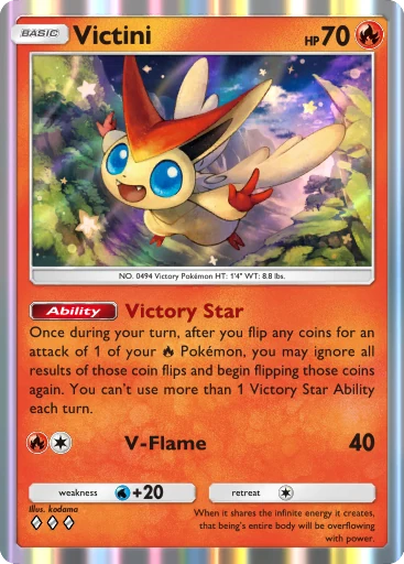 Victini card image