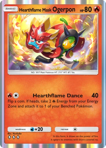 Hearthflame Mask Ogerpon card image