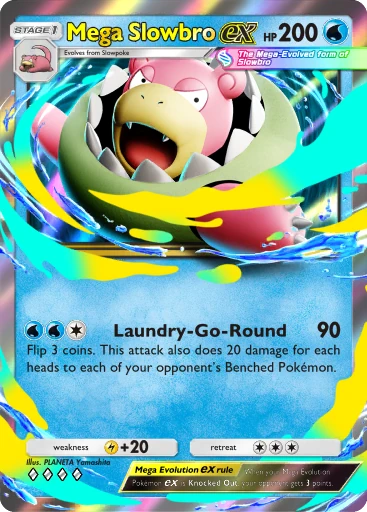Mega Slowbro ex card image