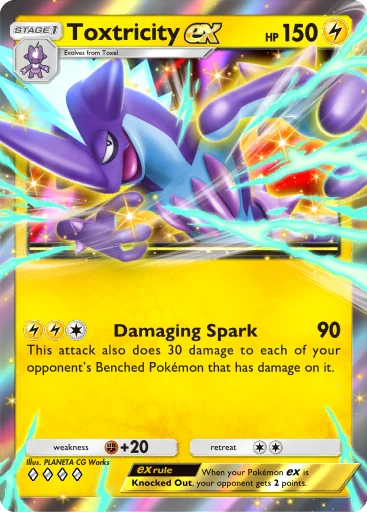 Toxtricity ex card image