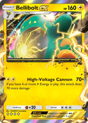 Bellibolt ex card image