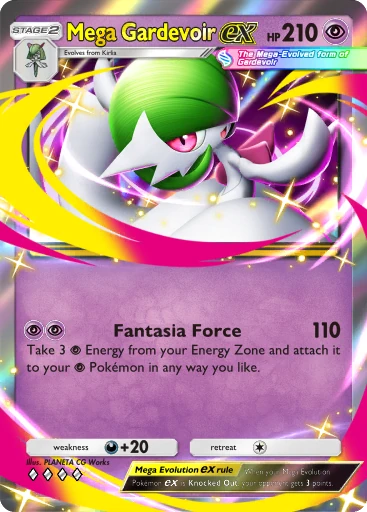 Mega Gardevoir ex card image