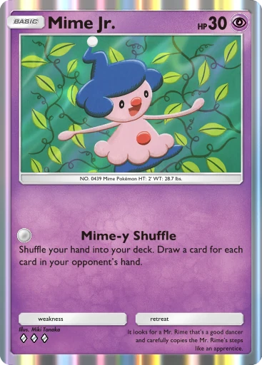Mime Jr. card image