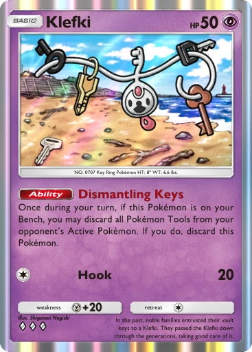 Klefki card image