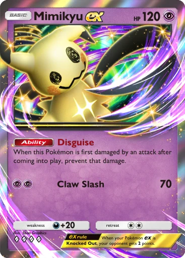 Mimikyu ex card image