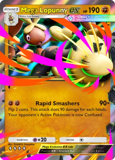 Mega Lopunny ex card image