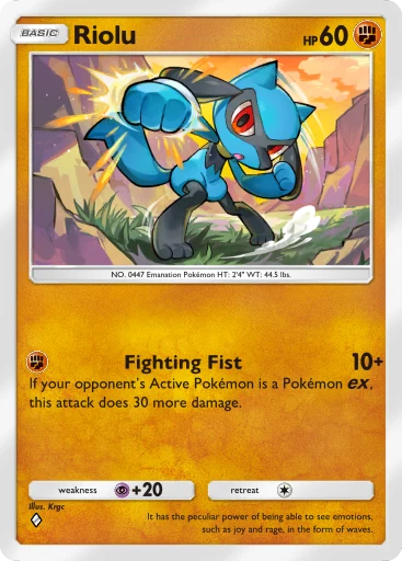 Riolu card image