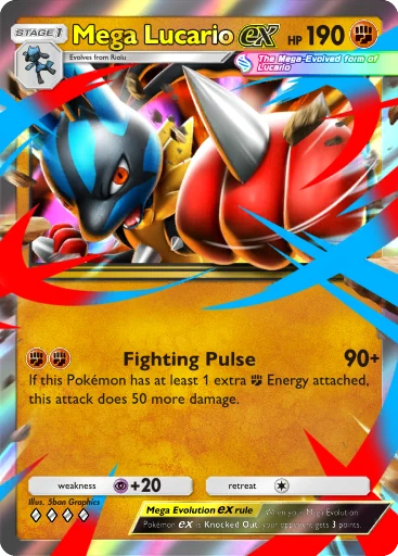 Mega Lucario ex card image