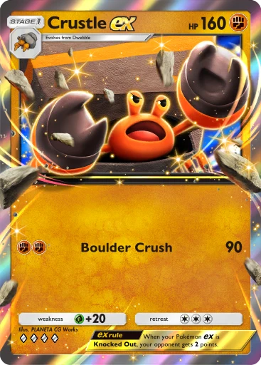 Crustle ex card image