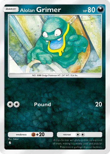 Alolan Grimer card image