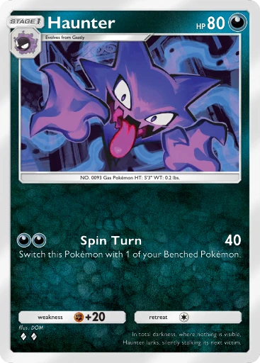 Haunter card image