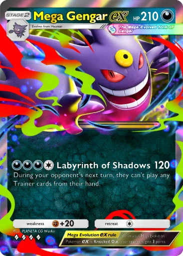 Mega Gengar ex card image