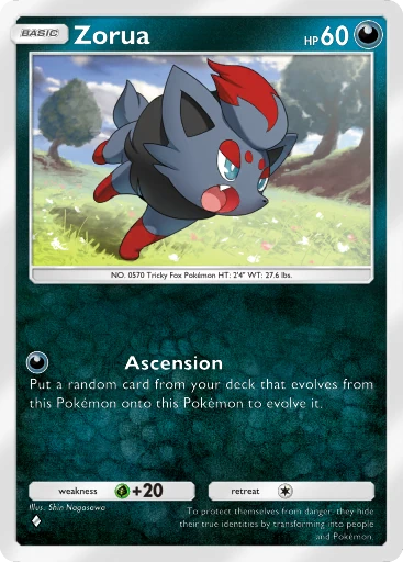 Zorua card image