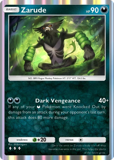 Zarude card image