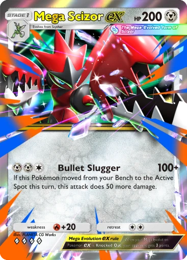 Mega Scizor ex card image